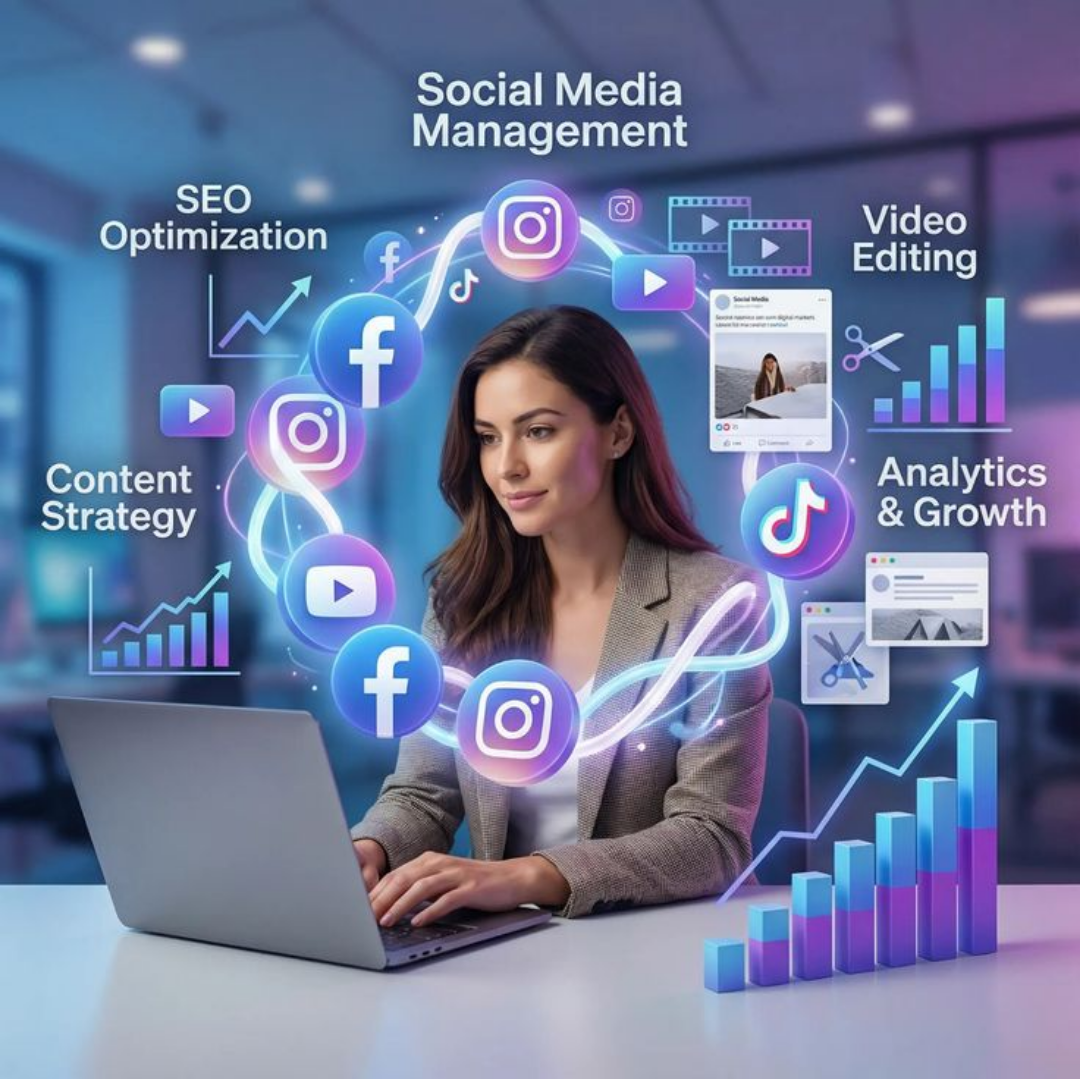 AI Content Creation (Text, Image, Video)